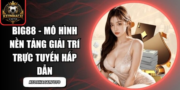 Big88 - Mô Hình Nền Tảng Giải Trí Trực Tuyến Hấp Dẫn 5 Big88