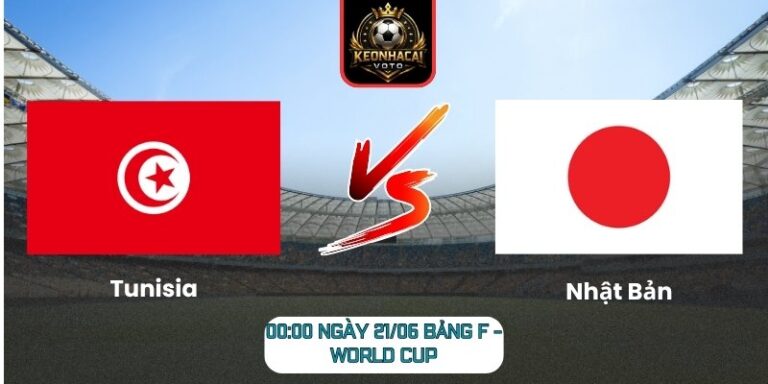 Soi kèo Tunisia vs Nhật Bản 11:00 ngày 21/06 (Bảng F - World Cup) 7 Tunisia vs Nhật Bản